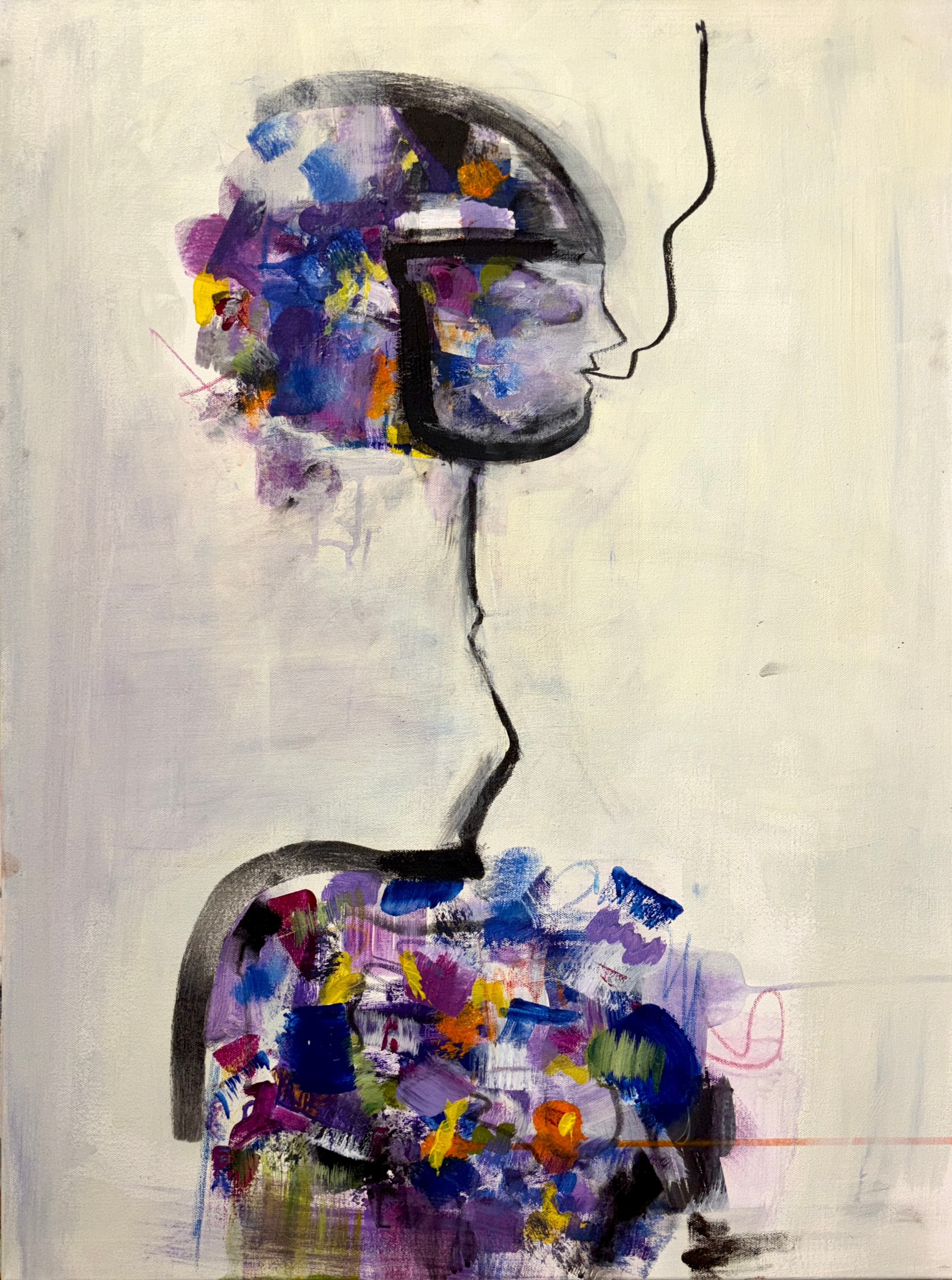 If  Artificial Intelligence had a Self-portrait 4