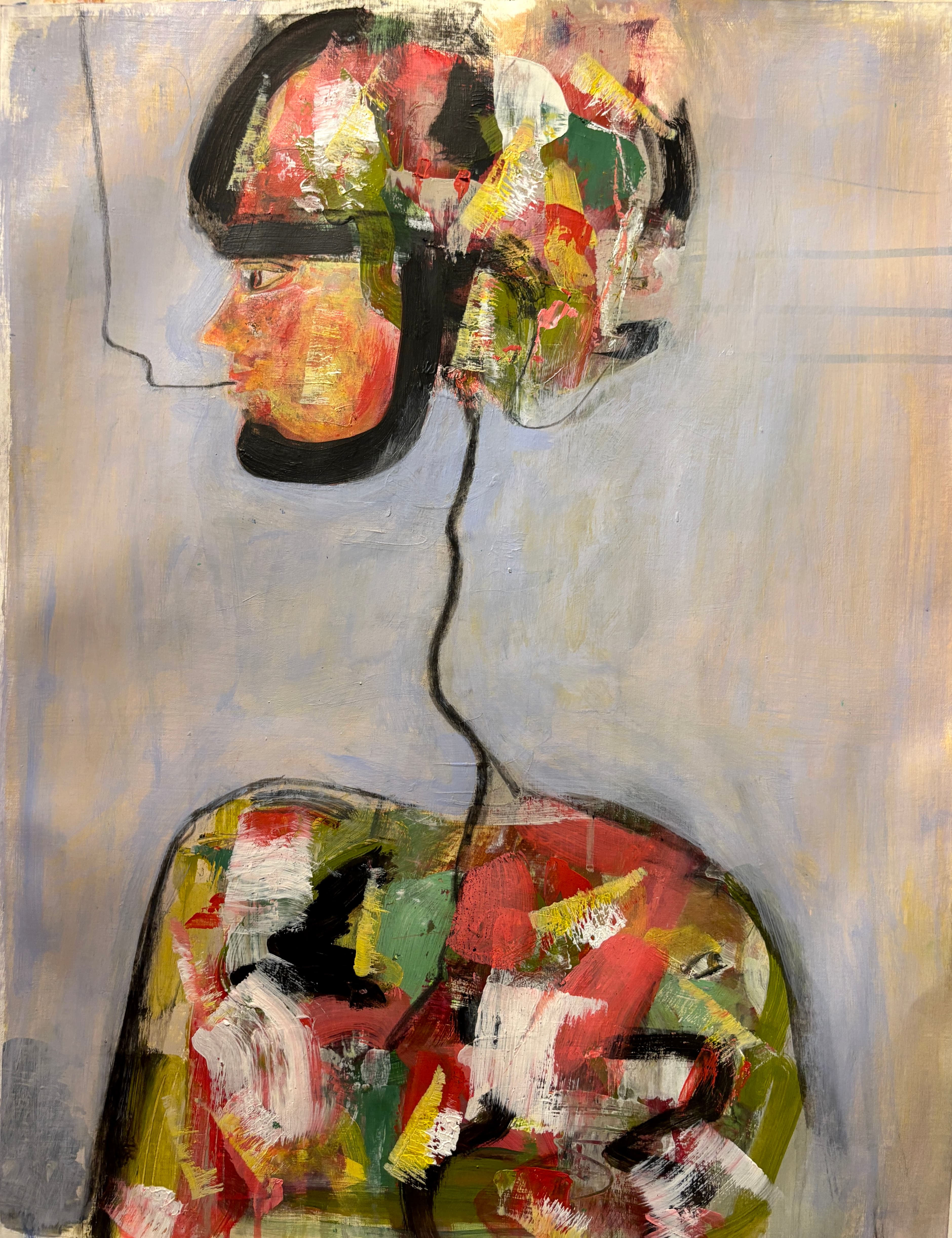 If  Artificial Intelligence had a Self-portrait 5