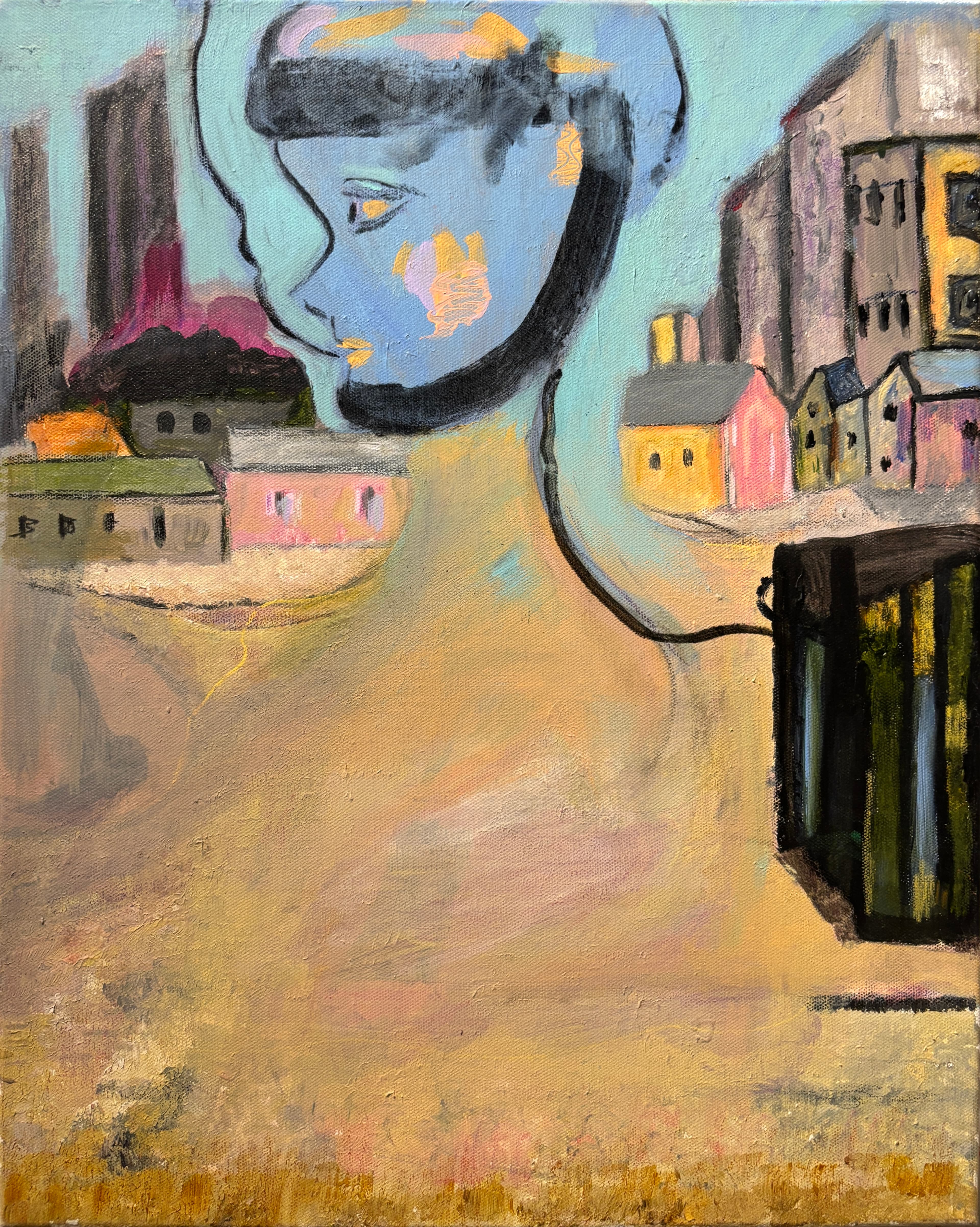 If  Artificial Intelligence had a Self-portrait 8