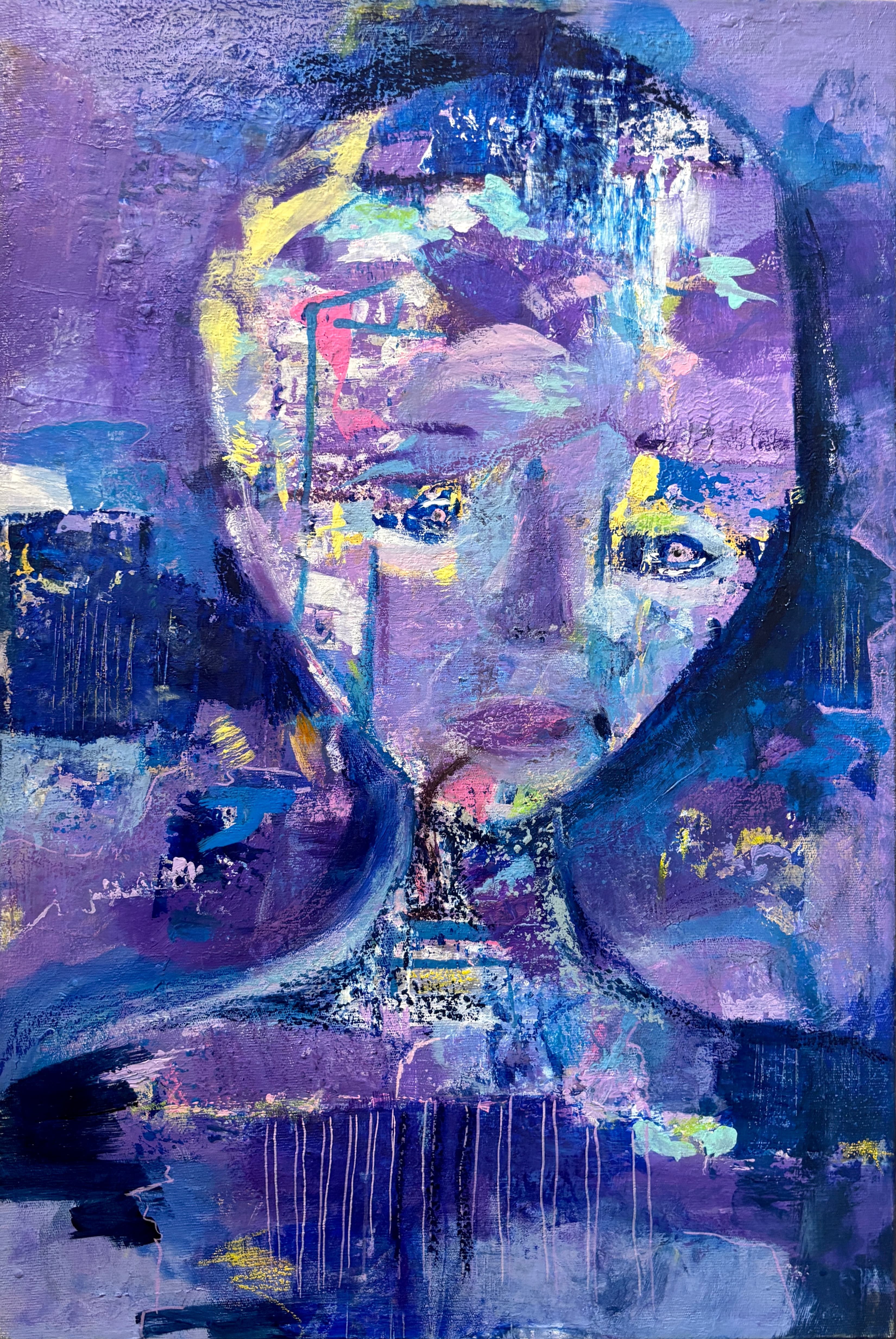 If  Artificial Intelligence had a Self-portrait 9